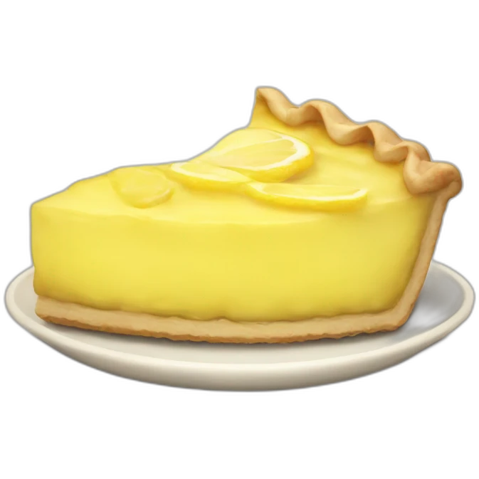 Lemon pie emoji