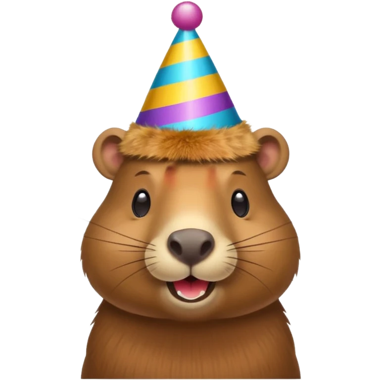 party capybara emoji