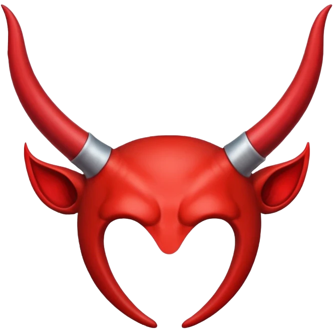 a pair of devil horns emoji