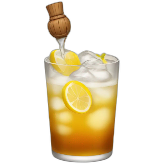 Whiskey sour emoji