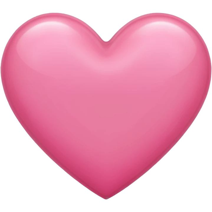 Pink heart  emoji