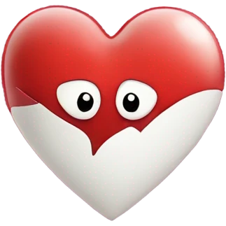 heart with a face emoji