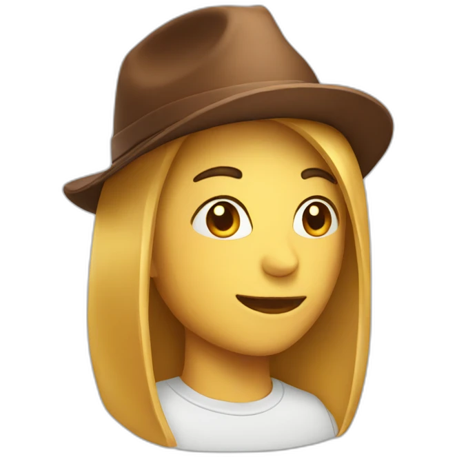 Hat emoji