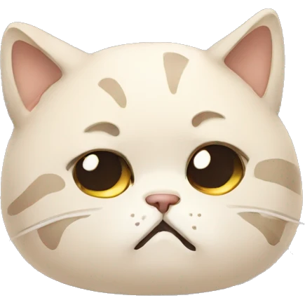 Sad CAT  emoji