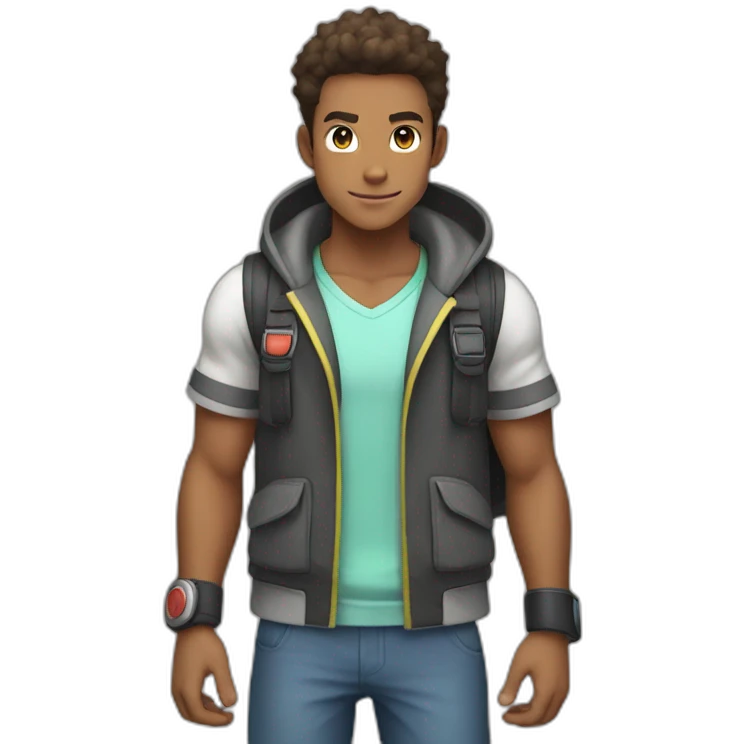 Pokemon Trainer Brock emoji