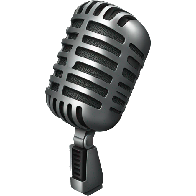 Microphone  emoji