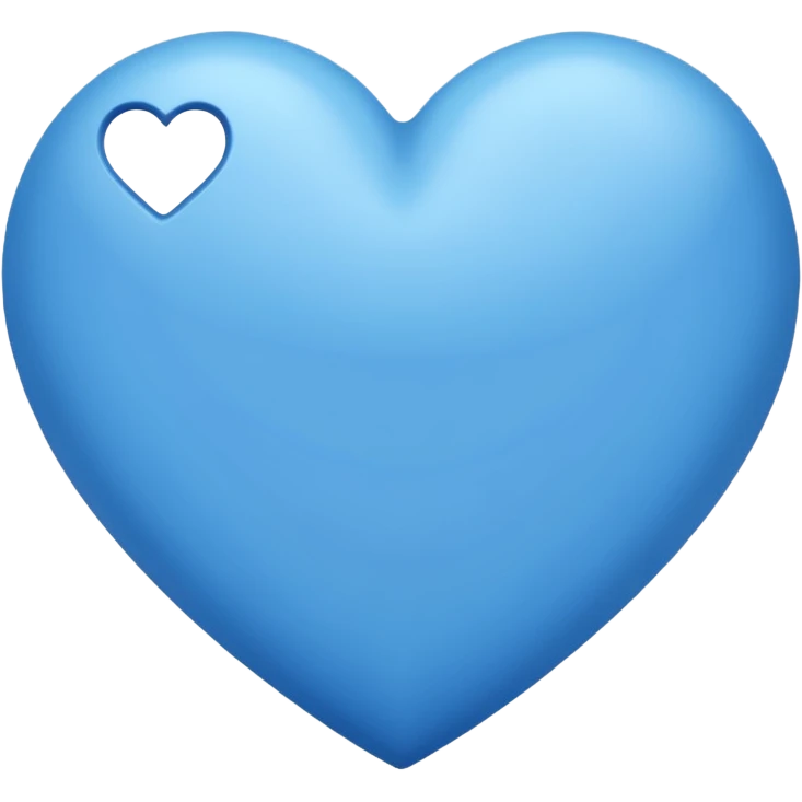 heart can blue scenery pretty emoji