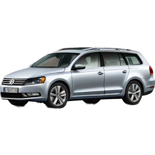 Volkswagen Passat b6 în abandonez house emoji