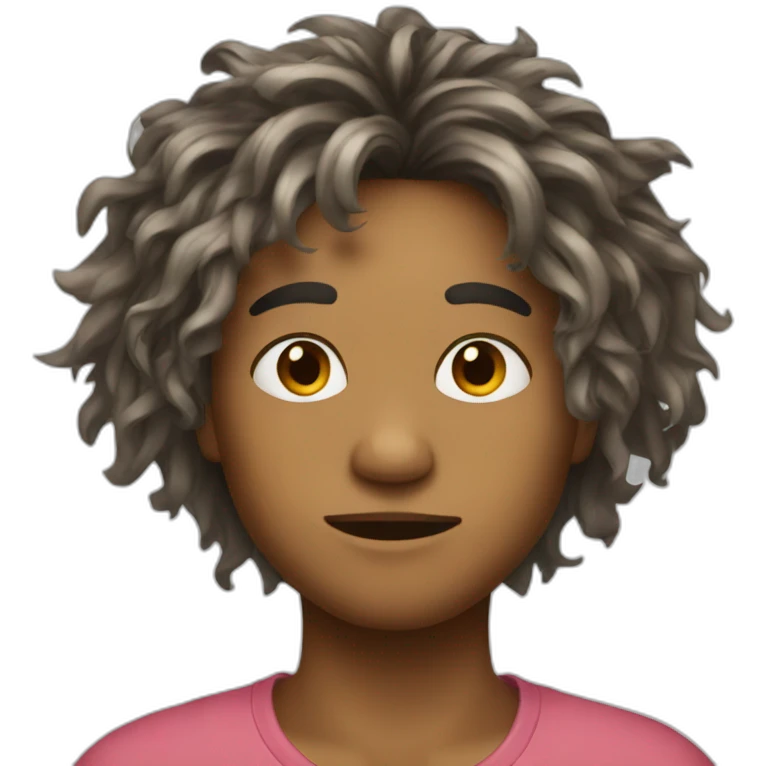 MESSY HAIR emoji