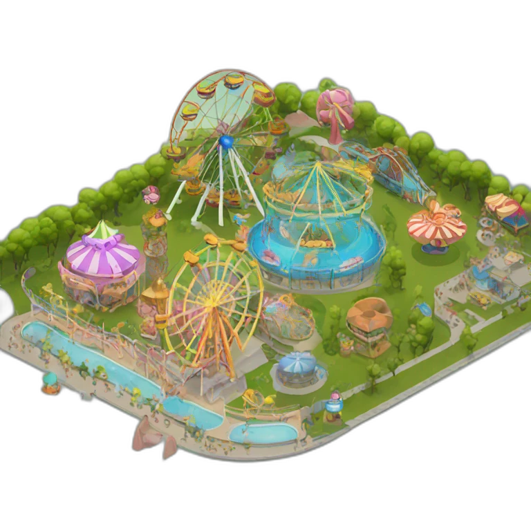 amusement theme park  emoji