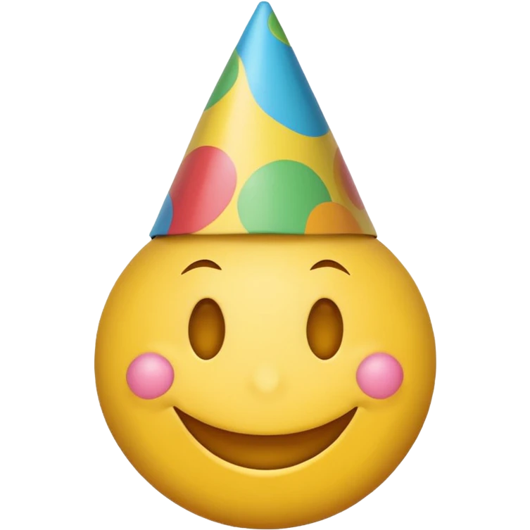 Şapkalı gülücük emoji