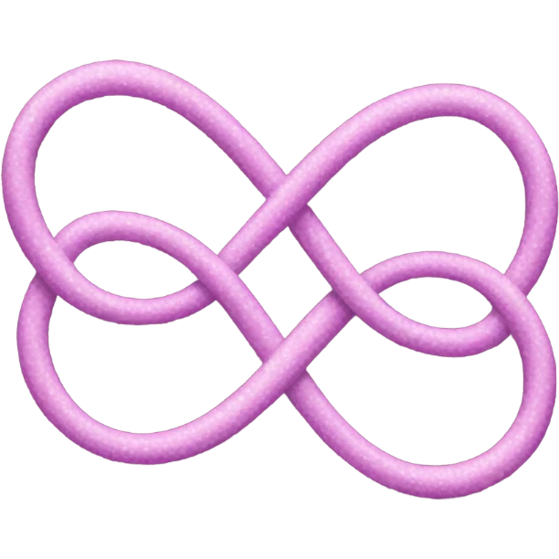 Love for infinity emoji