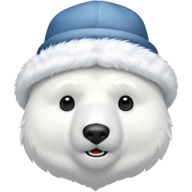 polar bar with hat emoji