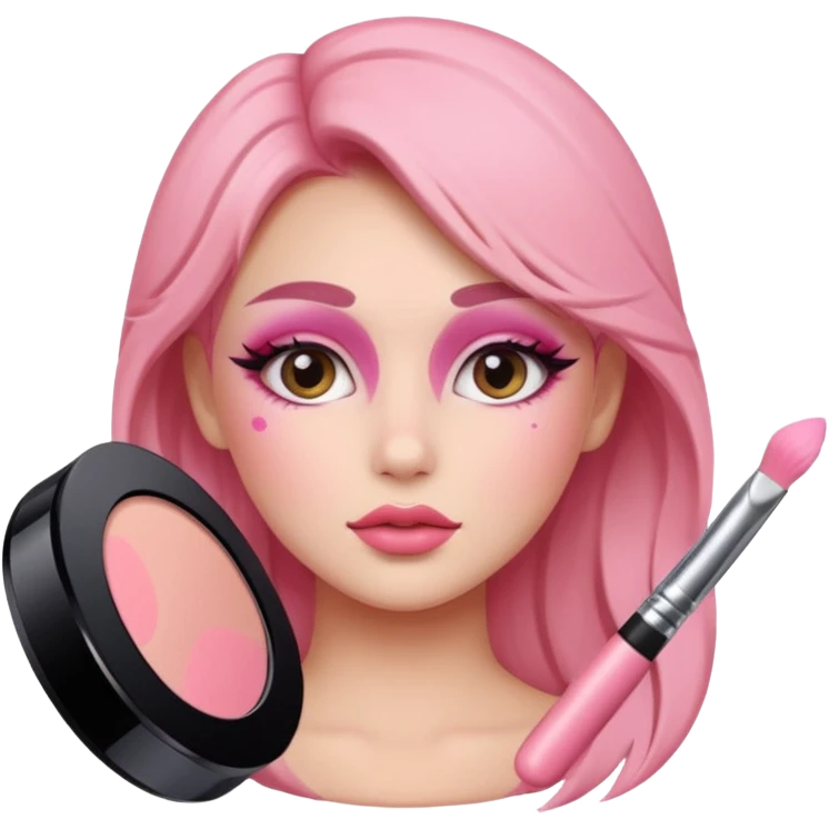 blush make up emoji