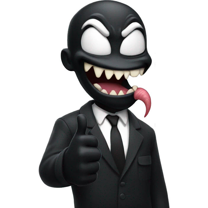 venom thumbs up emoji