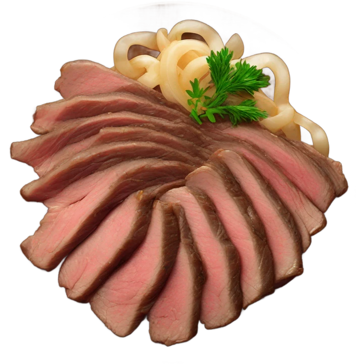 Boiled beef and onions emoji