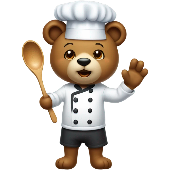 Chef bear emoji