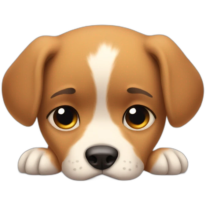 sad puppy emoji