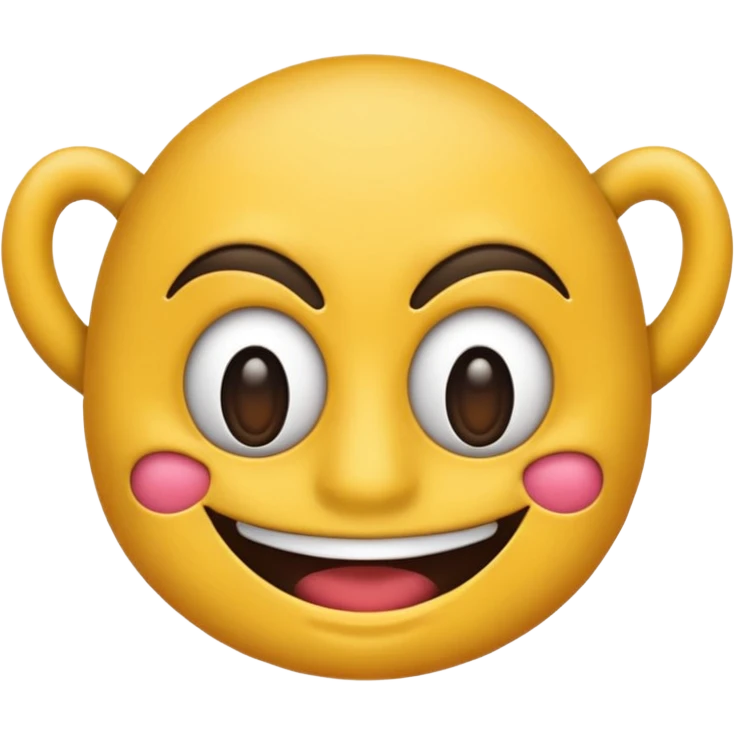 El emoji de la risa turbia con una máscara  emoji