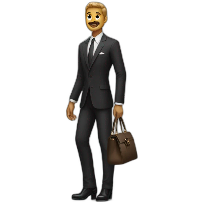 Man in high heels emoji