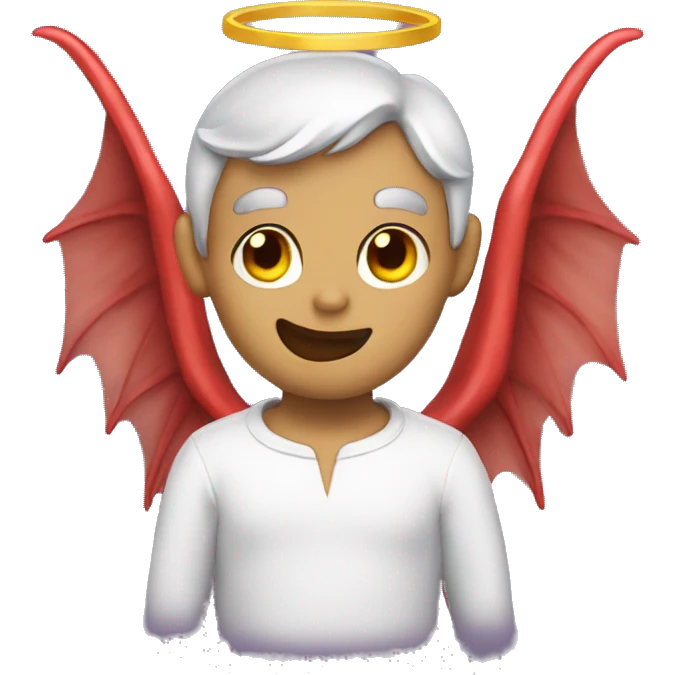 Devil angel emoji