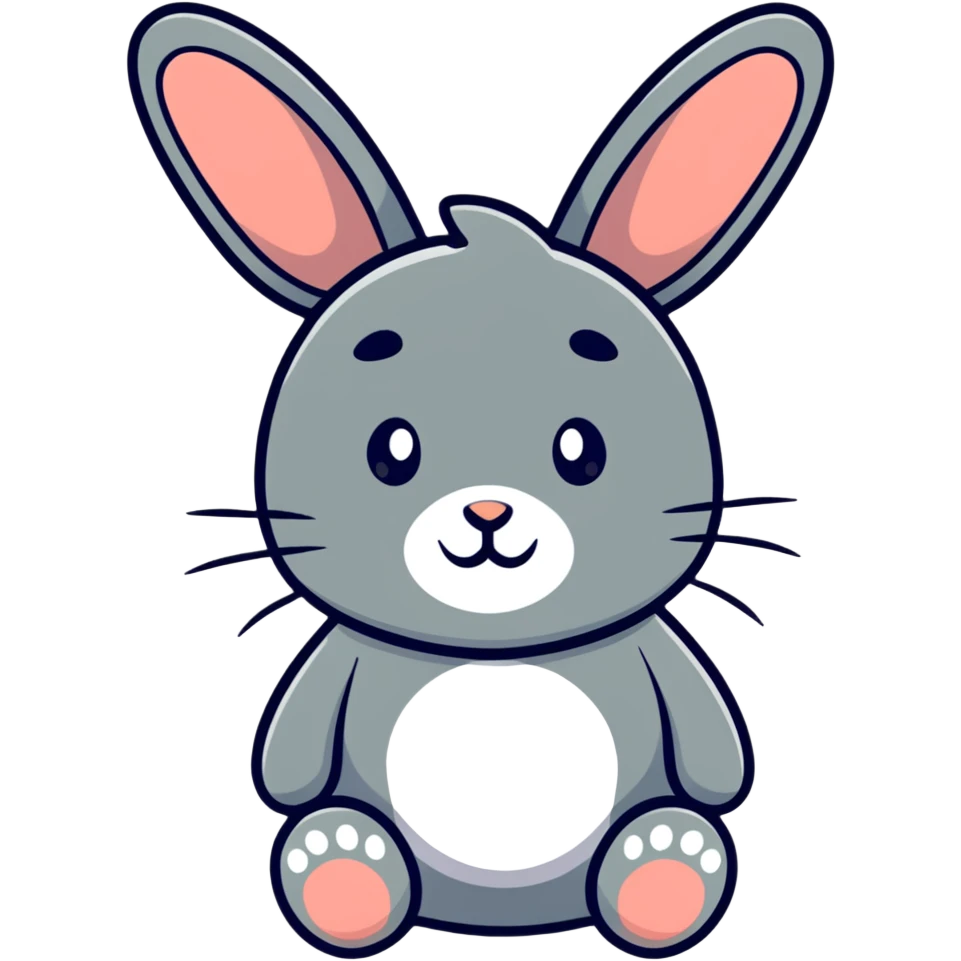 cartoon rabbit emoji