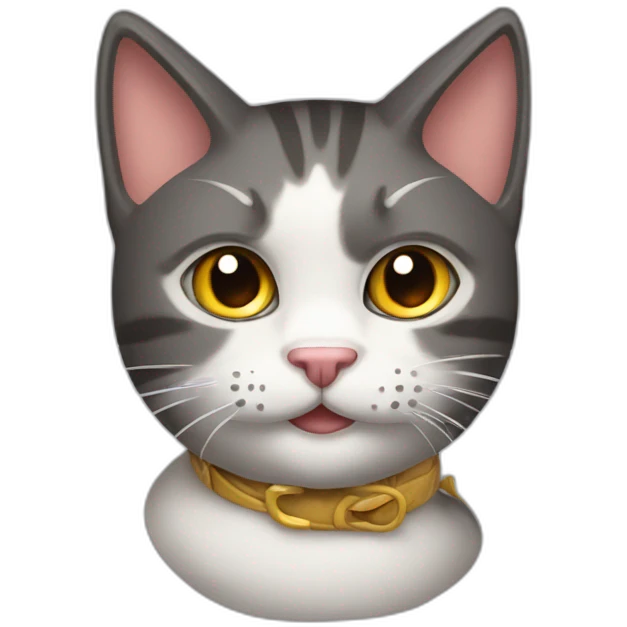 Gato con espejulos emoji
