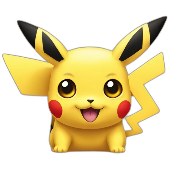 Pikachu sur chat emoji