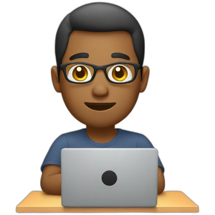 workin on laptop emoji