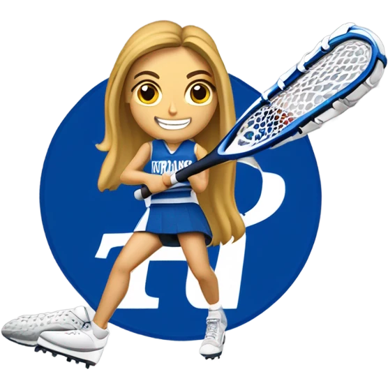 Hamilton college women’s lacrosse logo  emoji