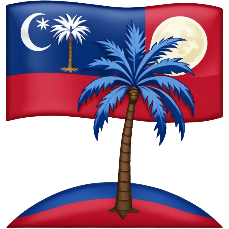 South Carolina flag emoji