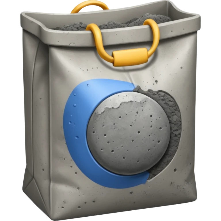 bag of concrete mix emoji