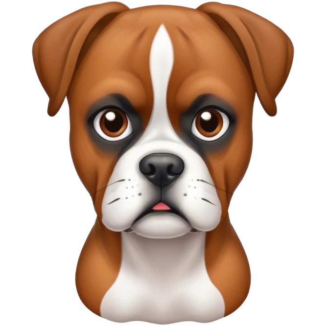 Boxer dog emoji