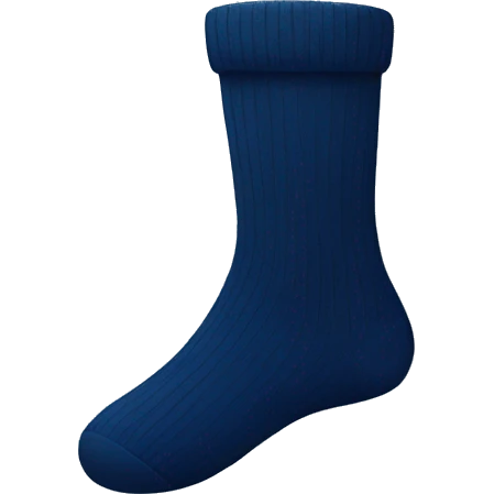 dark blue socks emoji