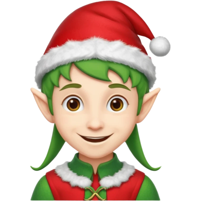 christmas elf emoji