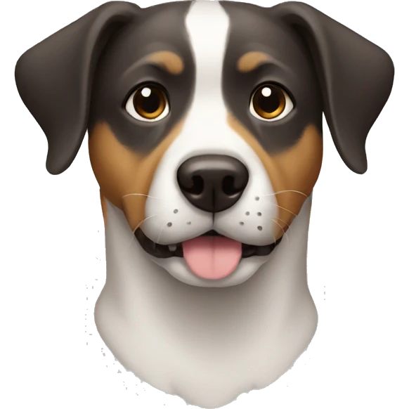Dog breathing  emoji