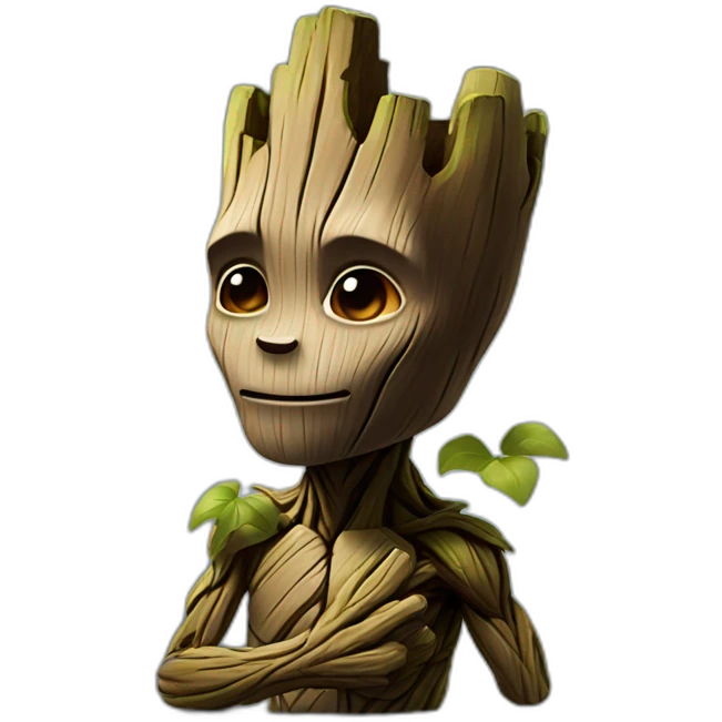 Groot qui fume emoji