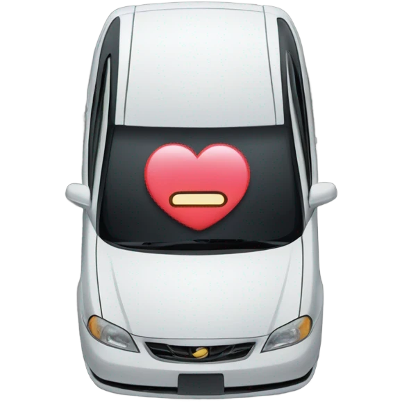 I will fill you up Note on car  emoji