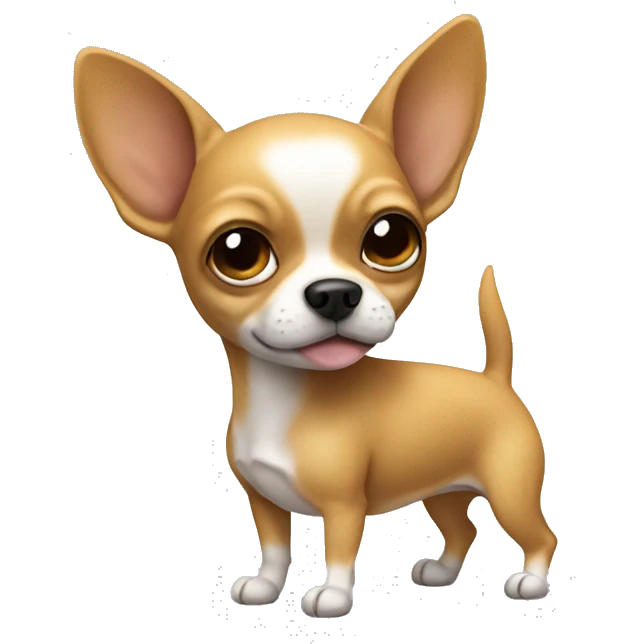Chihuahua pooping emoji