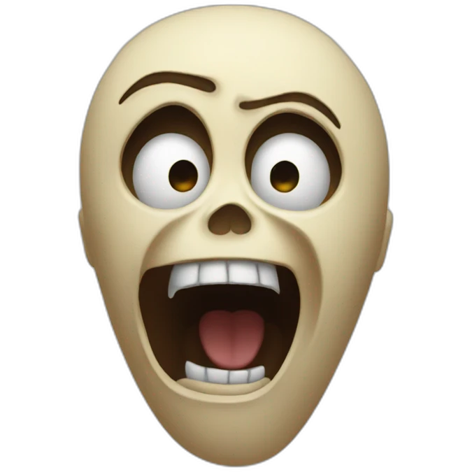 scream emoji