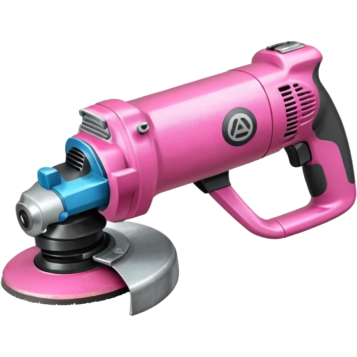 angle grinder pink emoji