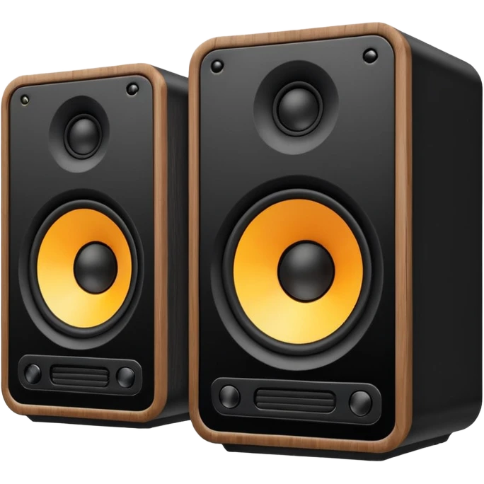 monitor speakers emoji