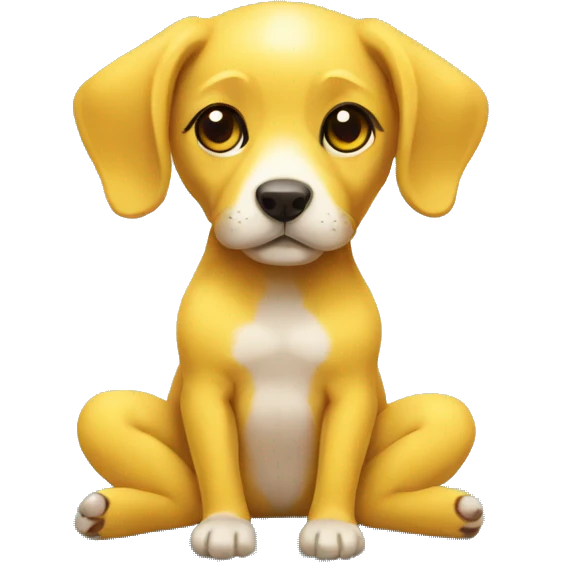 yoga yellow pupput emoji