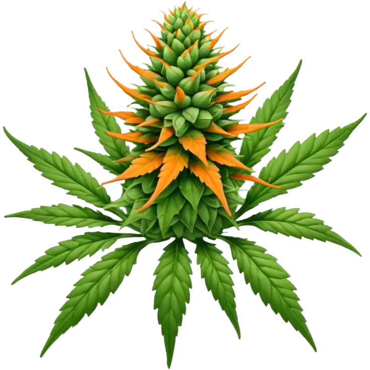 Marajuana bud emoji