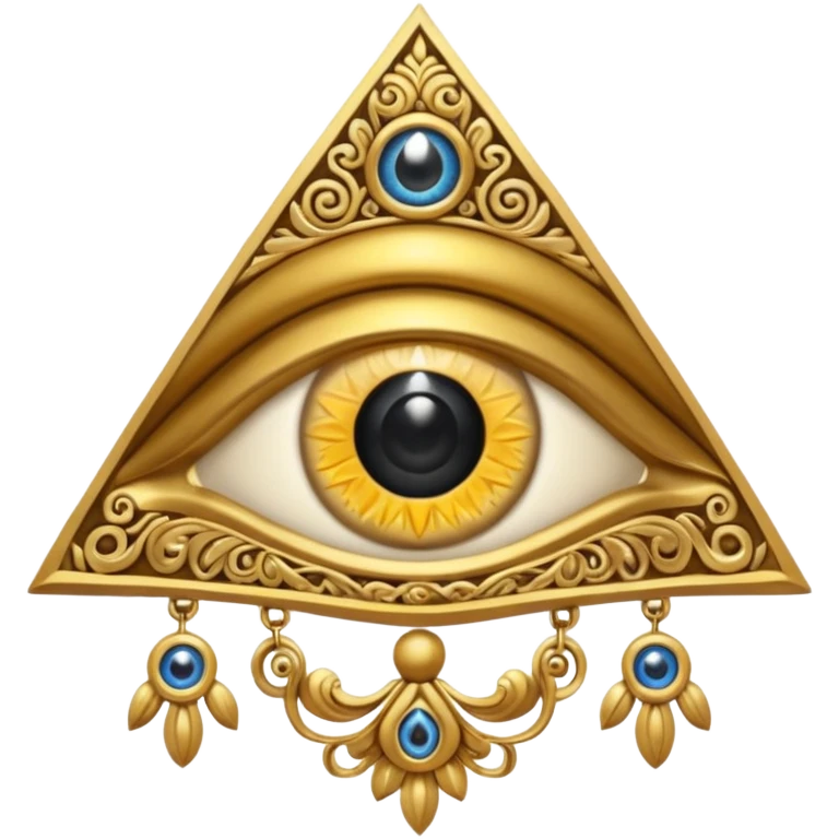 The all-seeing eye emoji