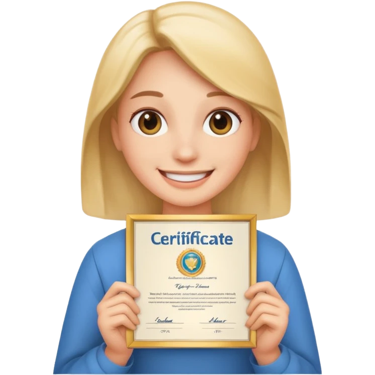 Certification tiktok emoji