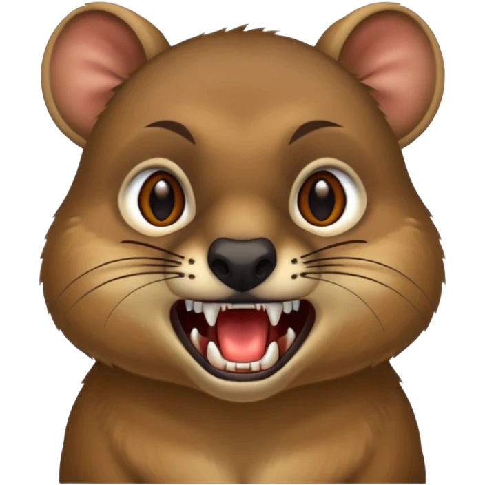 hyrax with fangs emoji