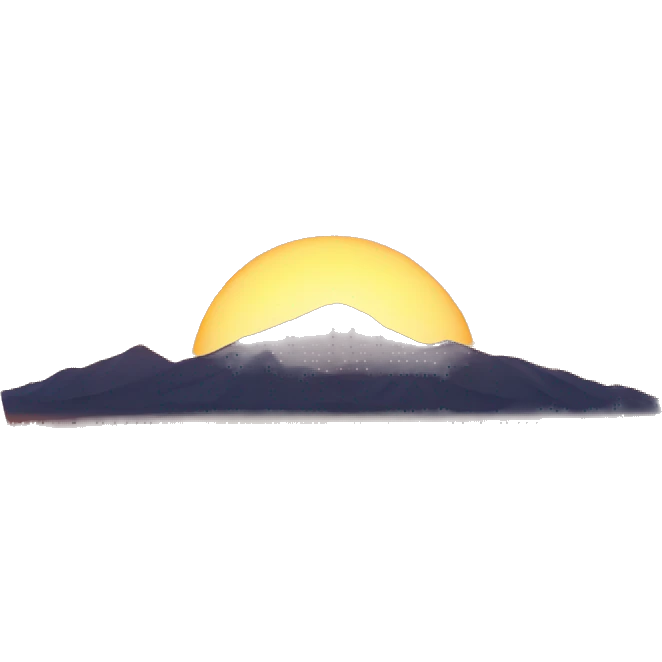 sunset emoji