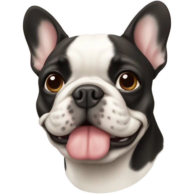 French bulldog  emoji