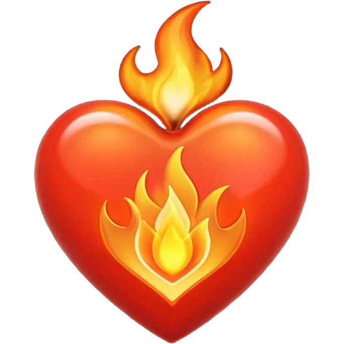 🖤+❤️‍🔥 emoji